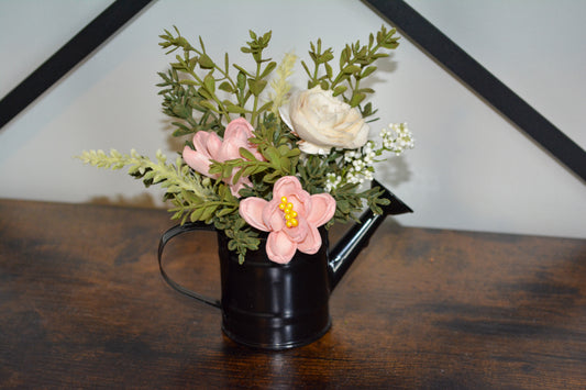 Black Watering Can