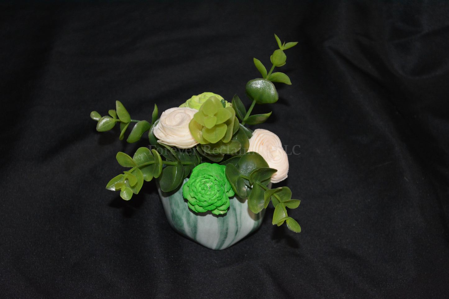 Mini Green Floral Arrangement