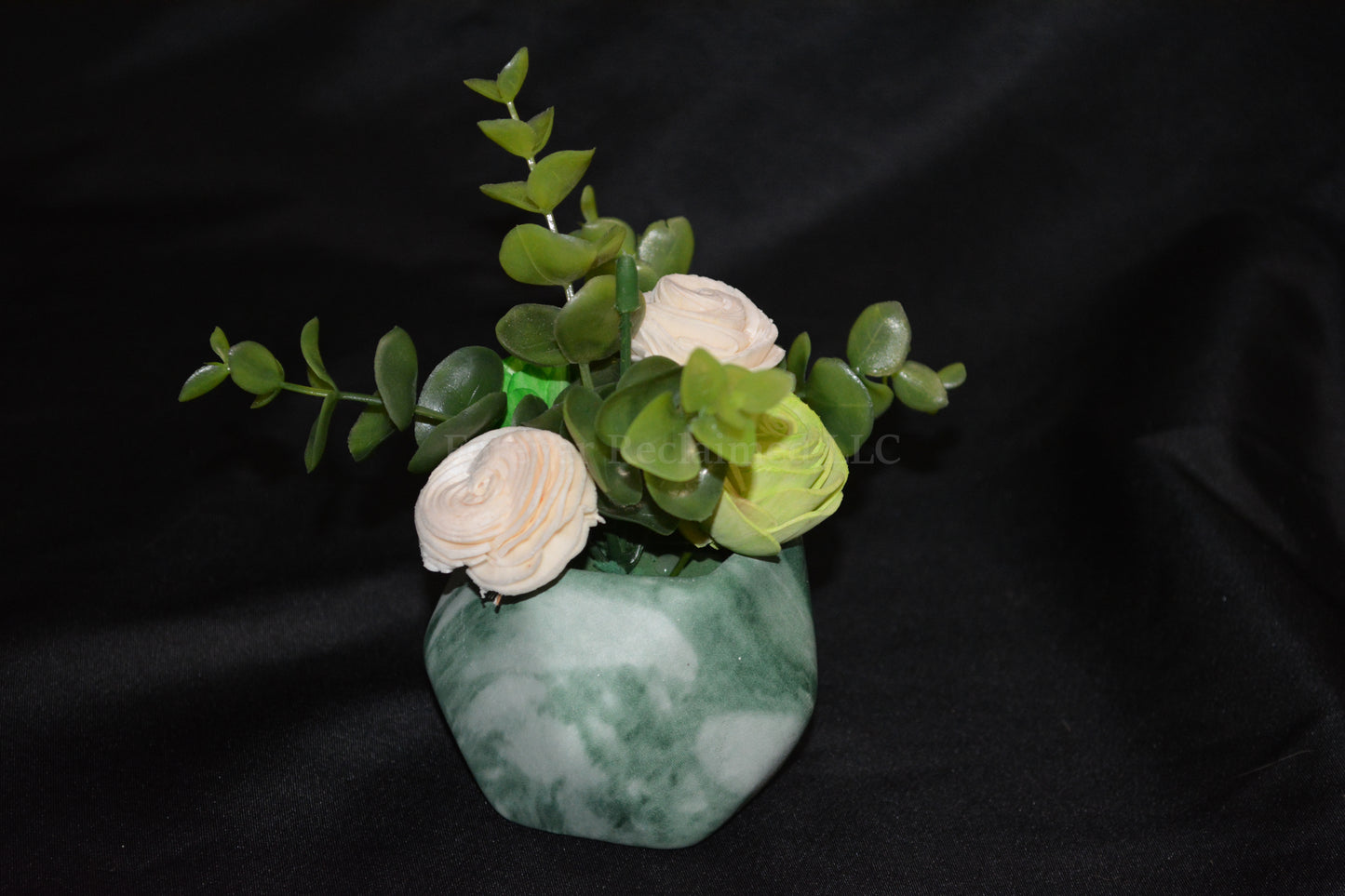 Mini Green Floral Arrangement