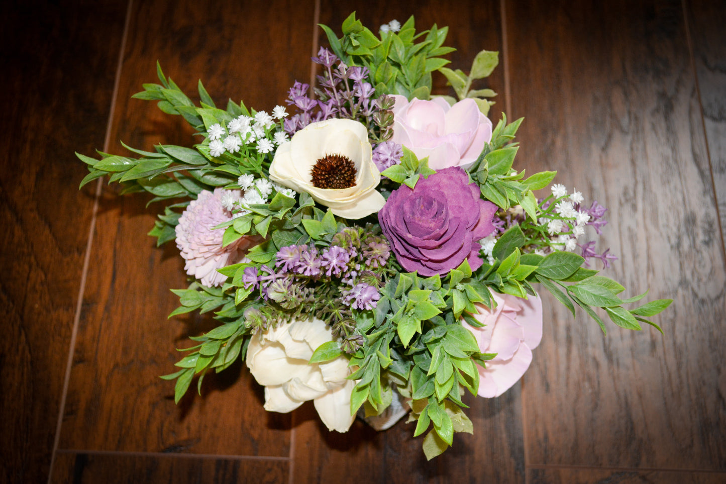 Large Purple Floral Arrangement