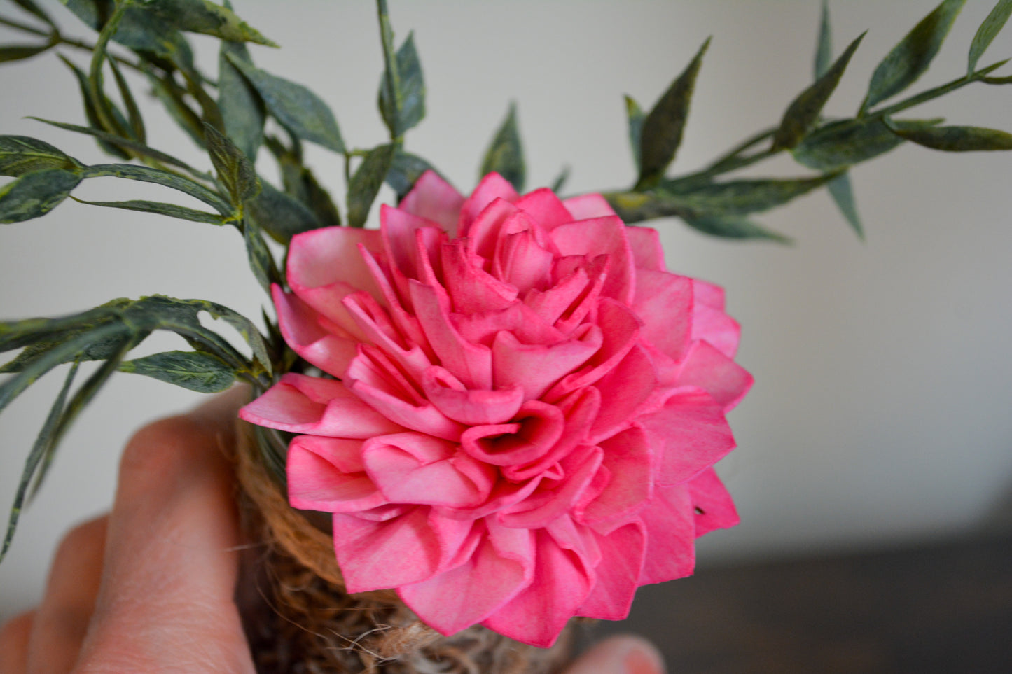 Single Flower in Mini Glass Jar 1